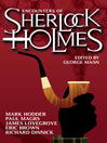 Cover image for Encounters of Sherlock Holmes